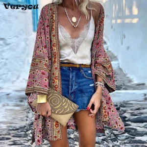 manteau kimono femme printemps