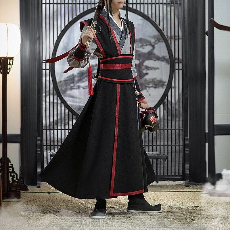 vêtement samourai inspiré d'anime