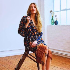 déshabillé kimono femme soie