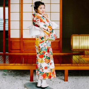 kimono femme japon traditionnel