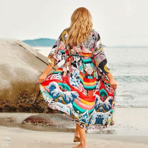 kimono long pour femmes