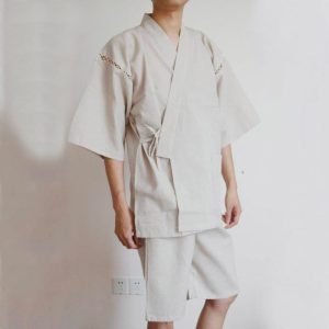 Jinbei homme blanc