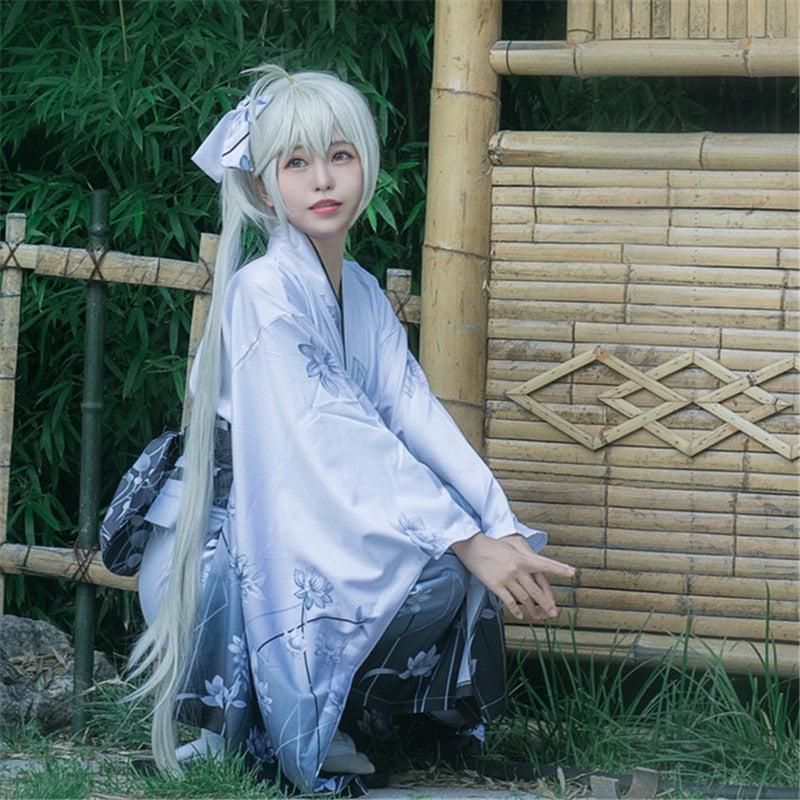 vêtement floral japonais femme