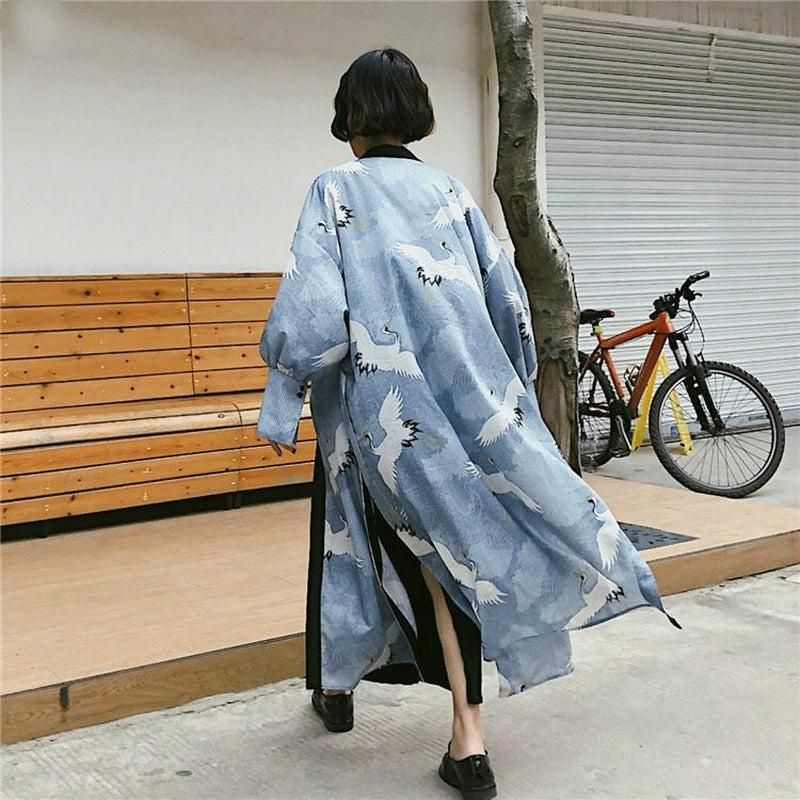 kimono asiatique élégant