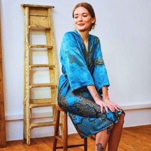 kimono chambre soie