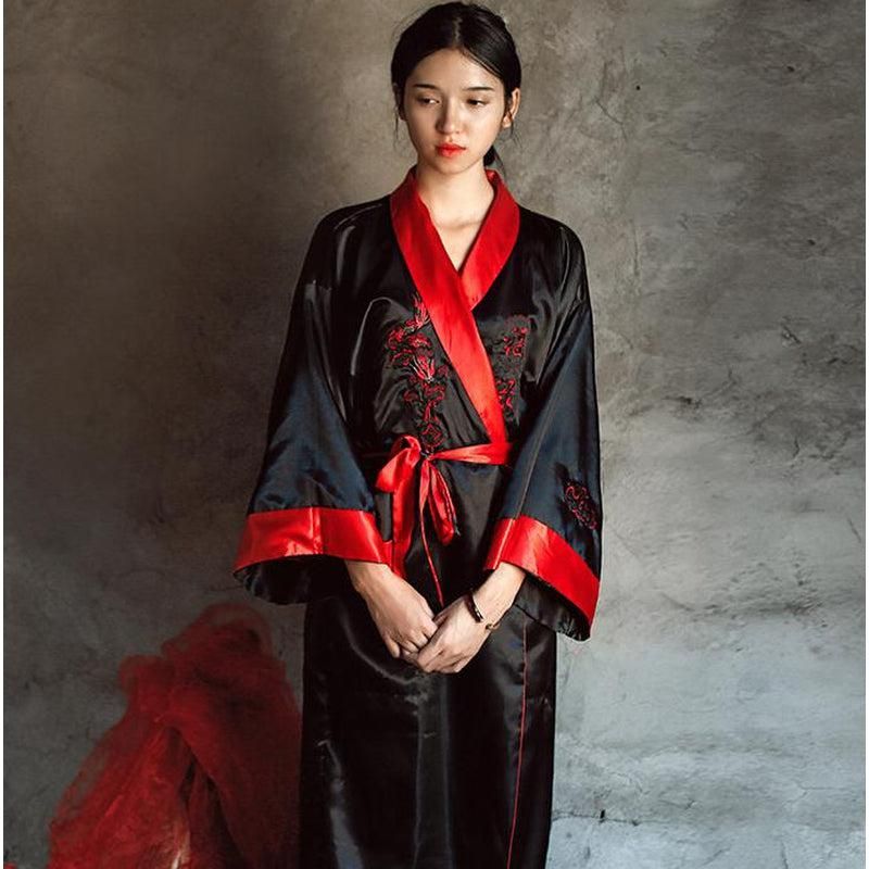kimono chinois féminin