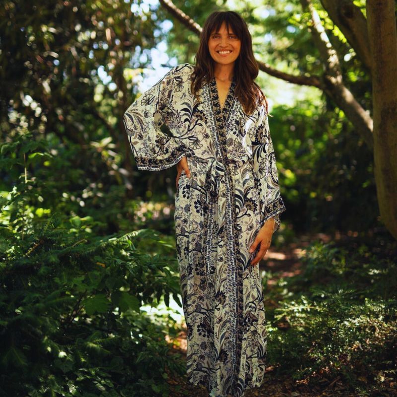 kimono de soie élégant