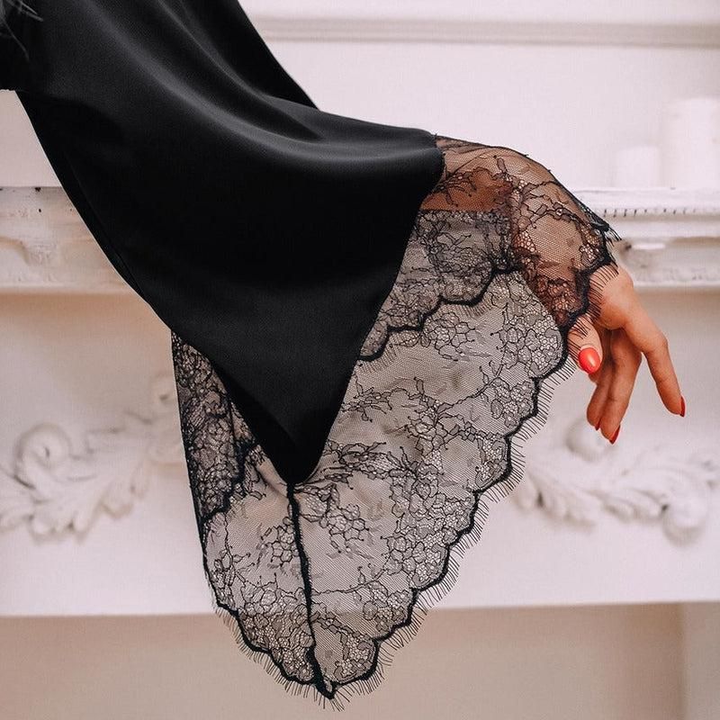 vêtement de nuit dentelle pour femme