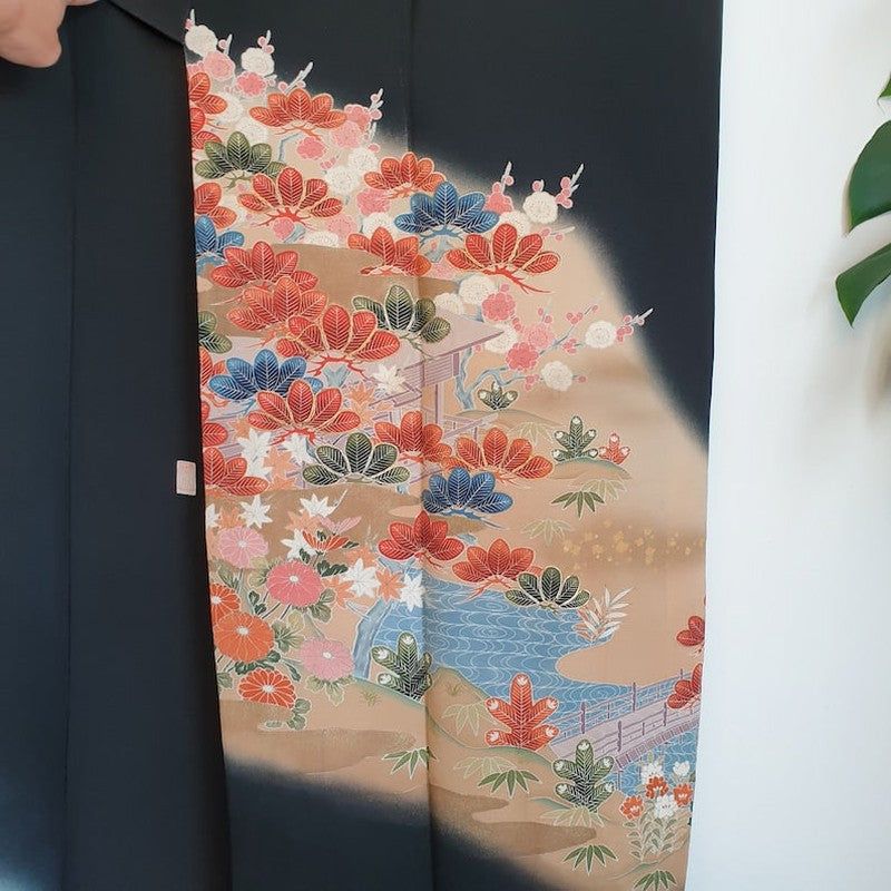 vêtement japonais en soie