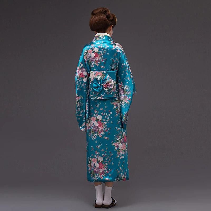 kimono en coton japonais pour femme
