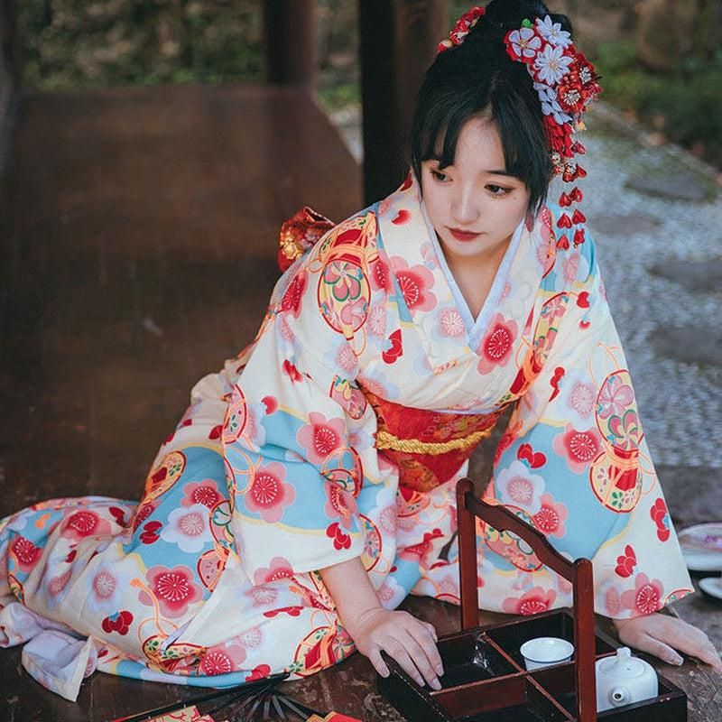 kimono femme couleur japon
