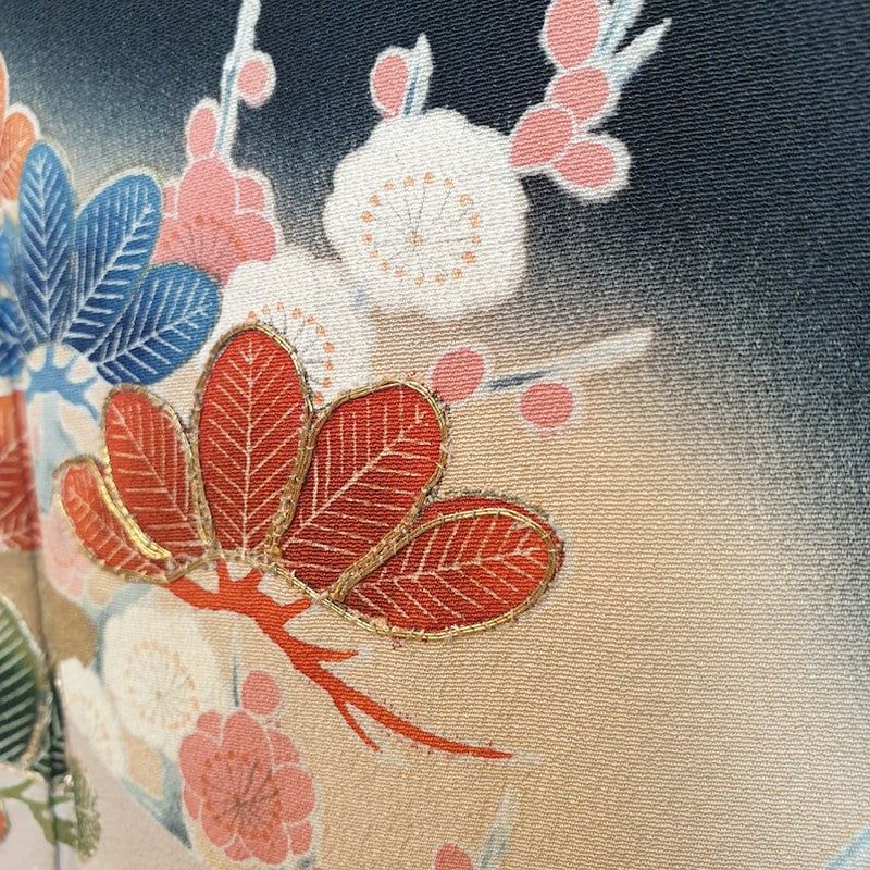 kimono japonais en soie femme