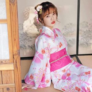kimono femme japonais robe