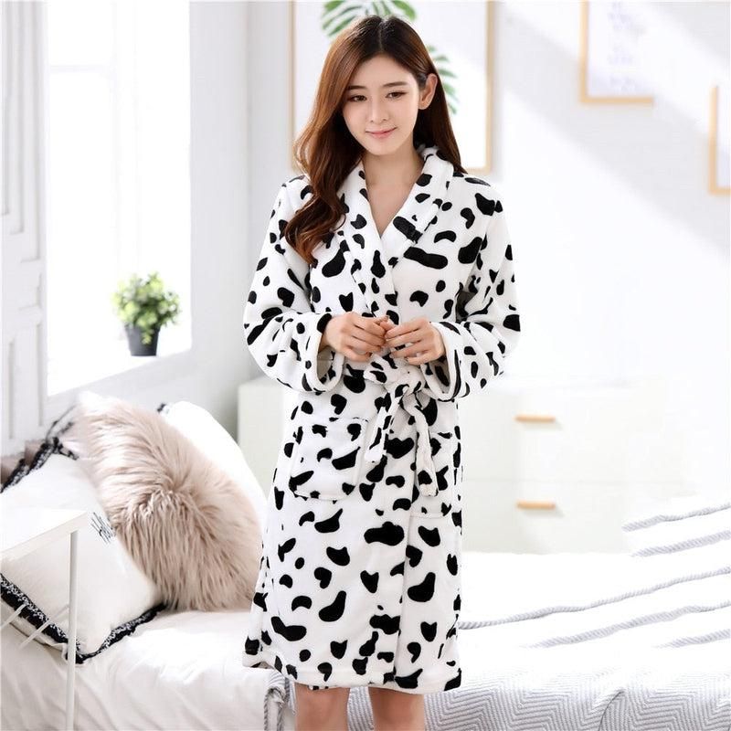 kimono femme noir et blanc