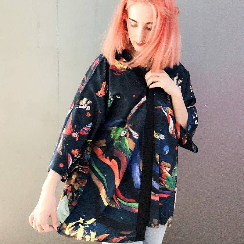 kimono femme soeurs geisha