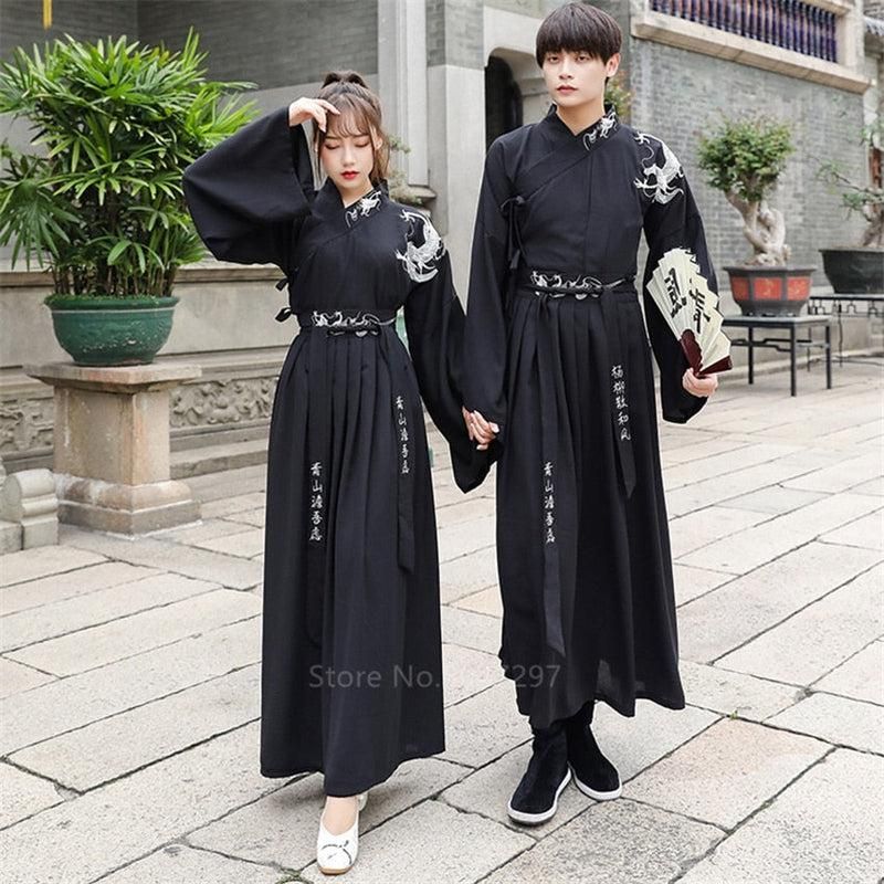 kimono homme dragon traditionnel japonais