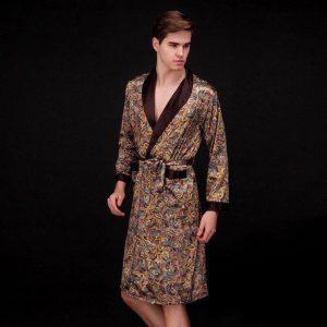 kimono homme satin