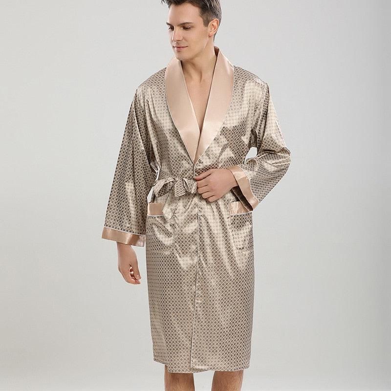robe de chambre kimono homme