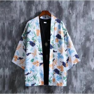 kimono imprimé homme