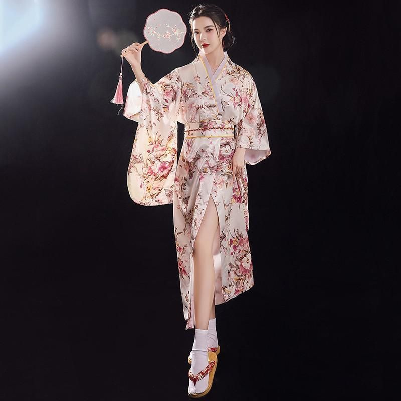 kimono japonais blanc