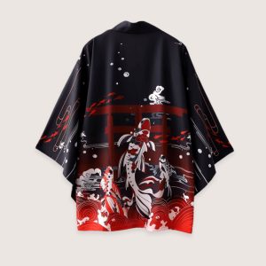 kimono japonais élégance aquatique