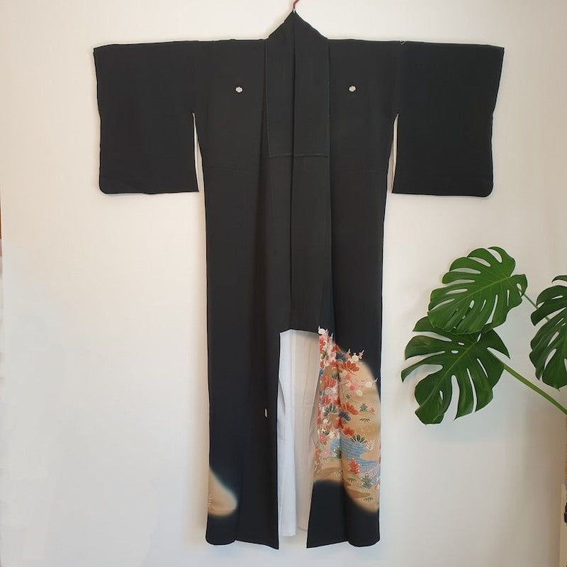 kimono en soie femme