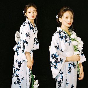 kimono pour femme motifs japonais