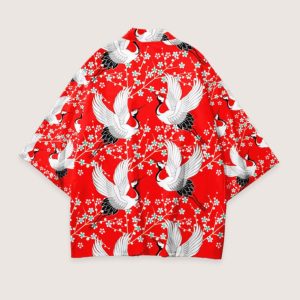 kimono japonais Tsuru