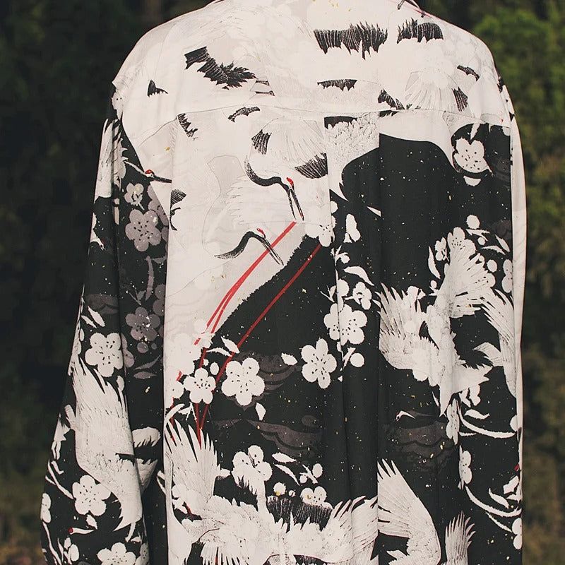kimono femme en soie ancienne