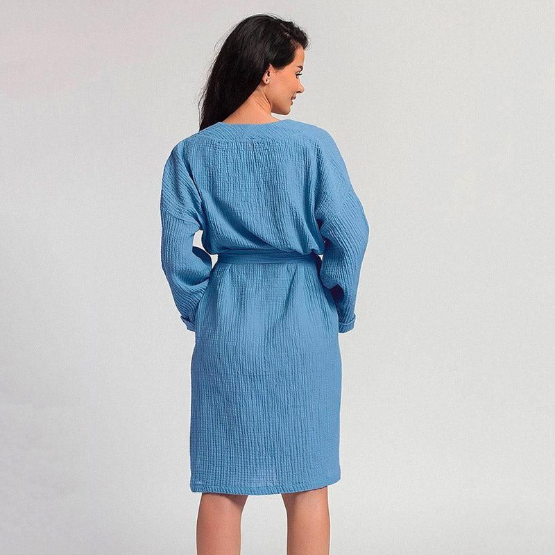 kimono en coton longue longueur