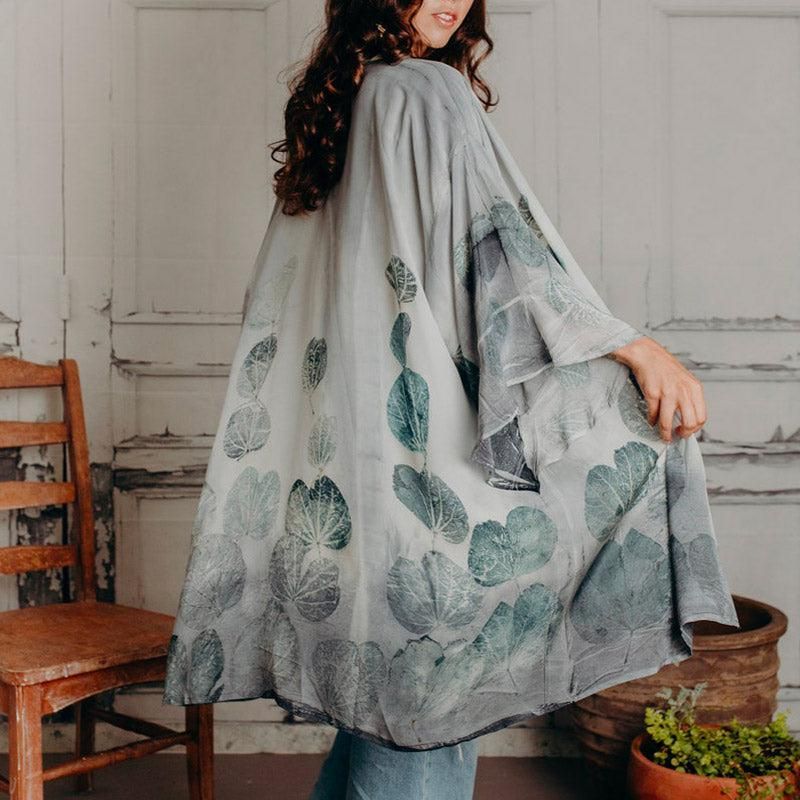 kimono léger en soie