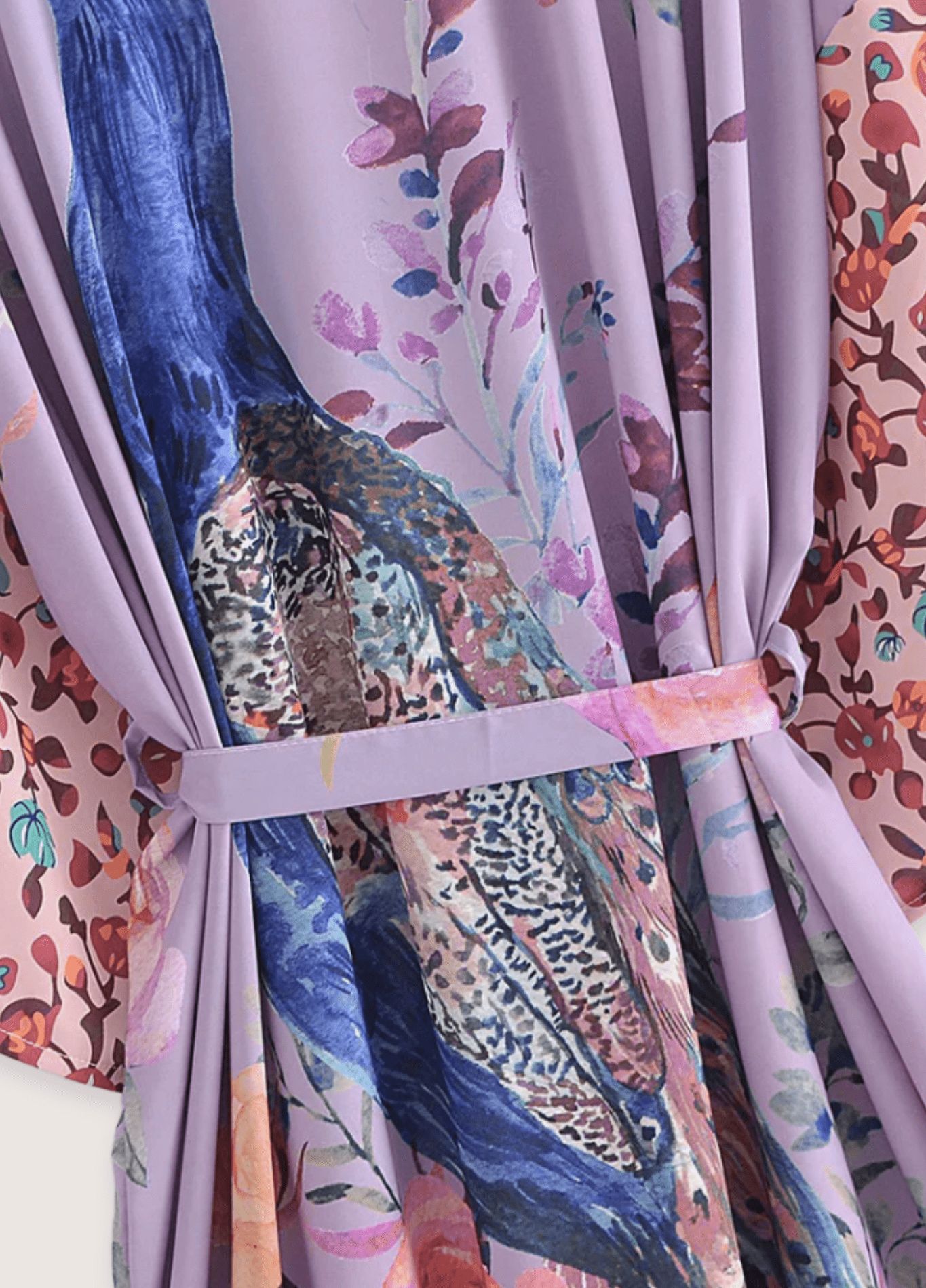 kimono long élégant Murasaki