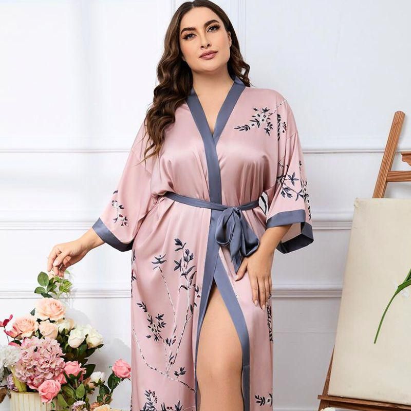 kimono long grande taille