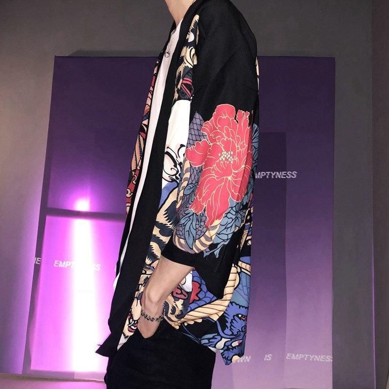 kimono oni rouge