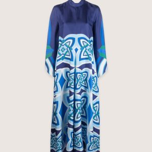 robe saphir design kimono