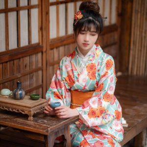 kimono yukata femme japonais