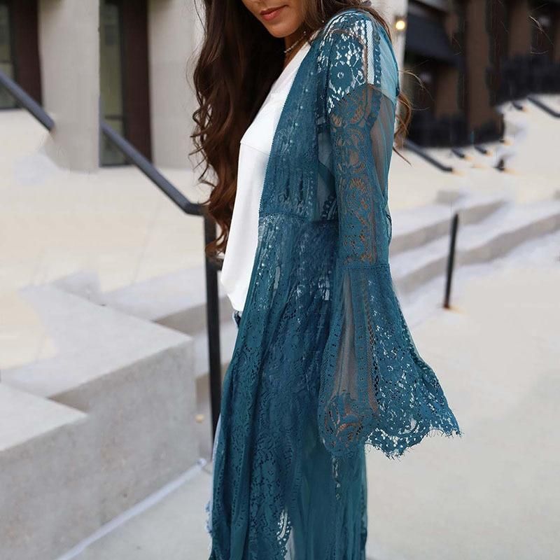 kimono en dentelle chic