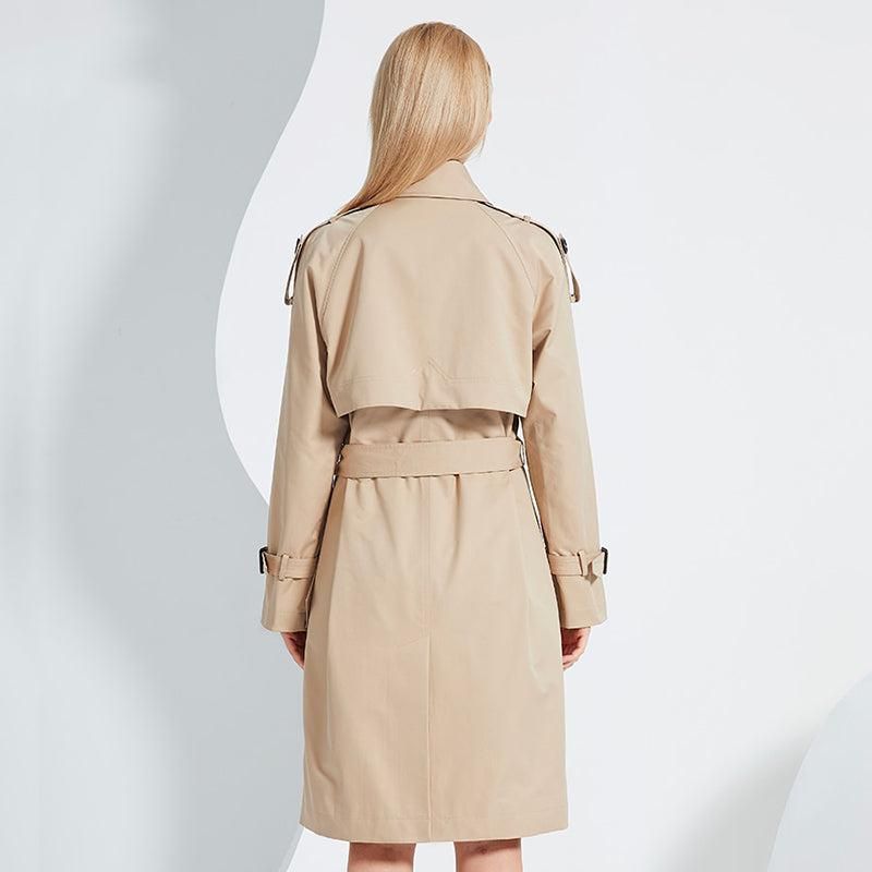 manteau chic beige