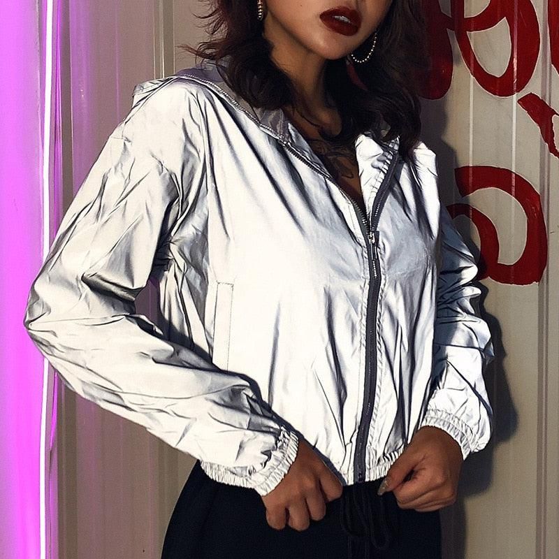 manteau de sécurité fluorescent femme