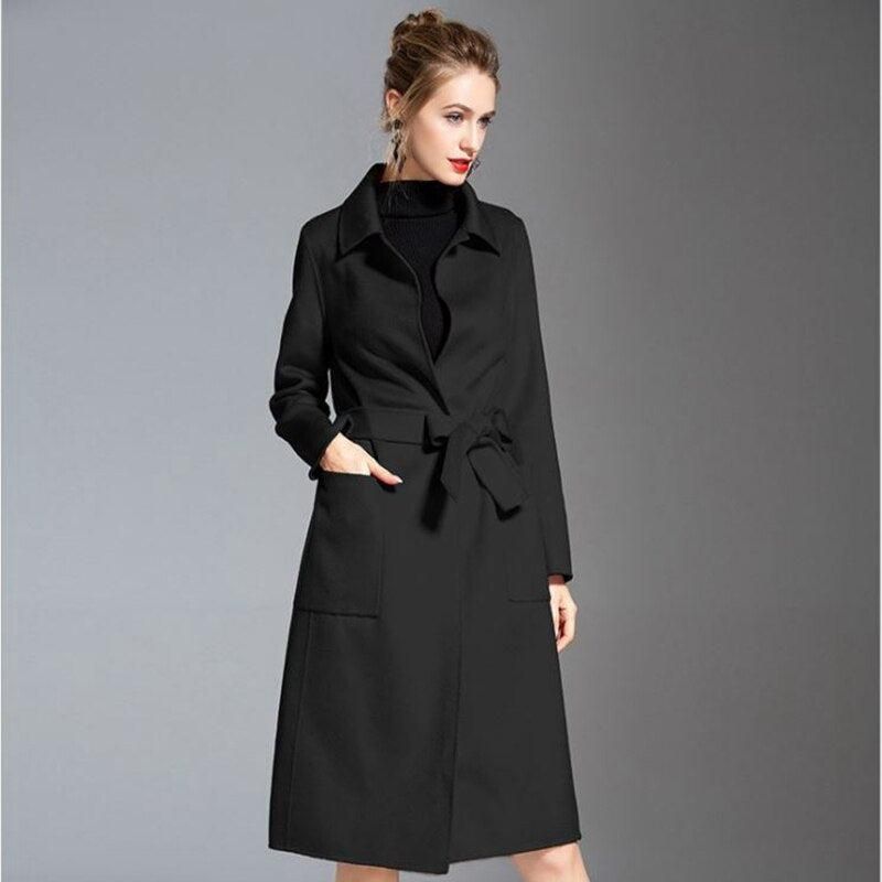 manteau femme laine cachemire