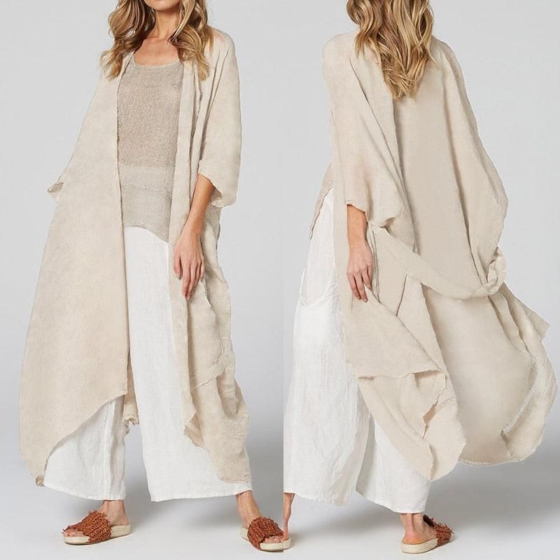 manteau léger type kimono été