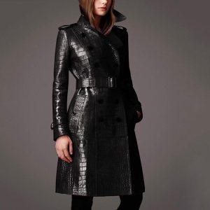manteau noir élégant femme