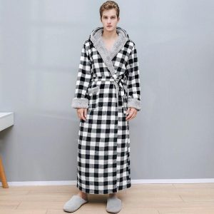 peignoir bain éponge homme