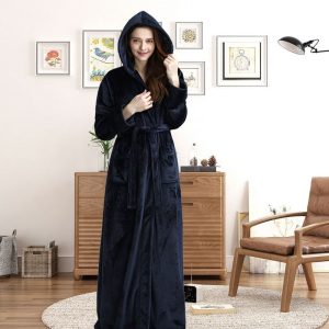 peignoir chaud femme