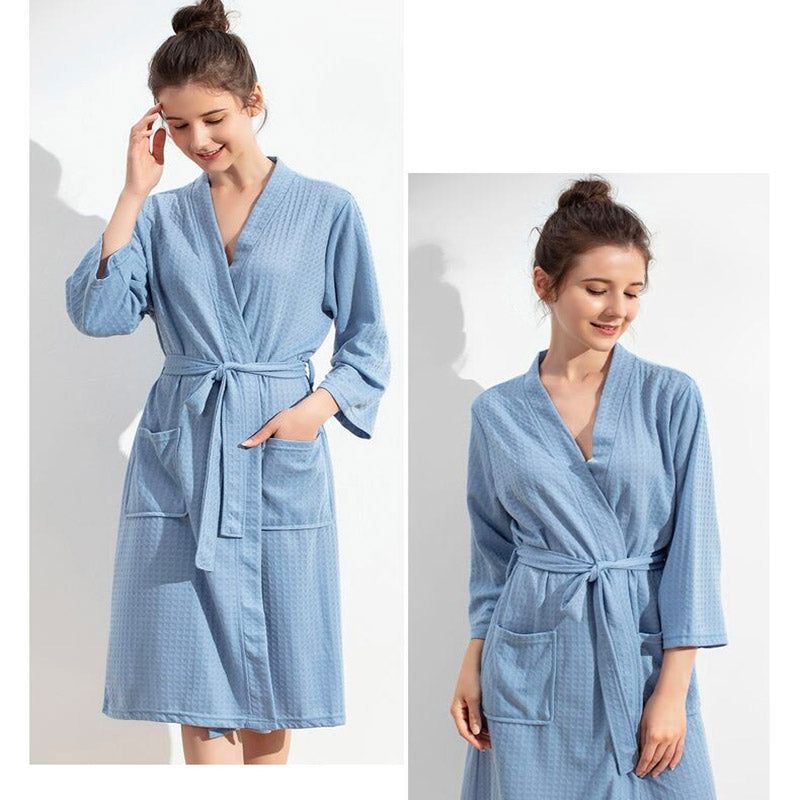 peignoir confortable pour femme