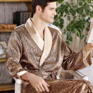 peignoir de bain kimono homme
