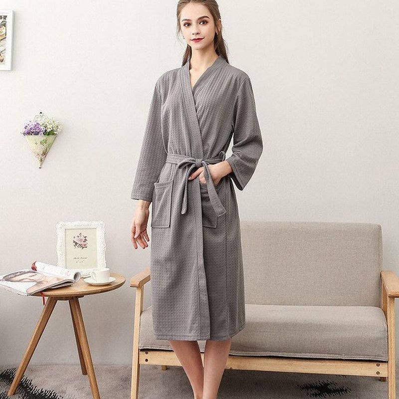 peignoir femme absorbant