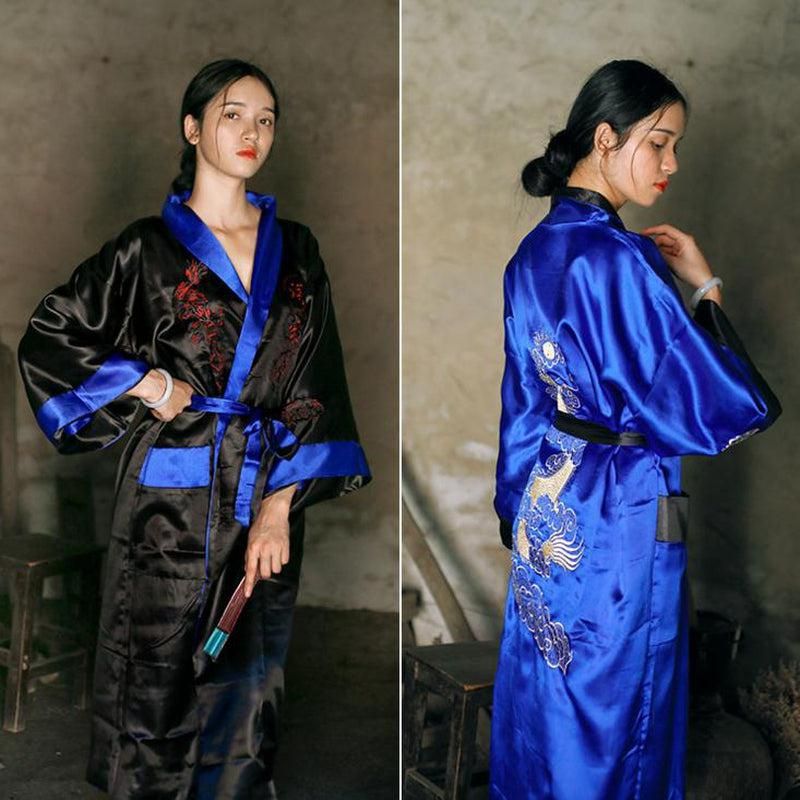 peignoir femme chinois