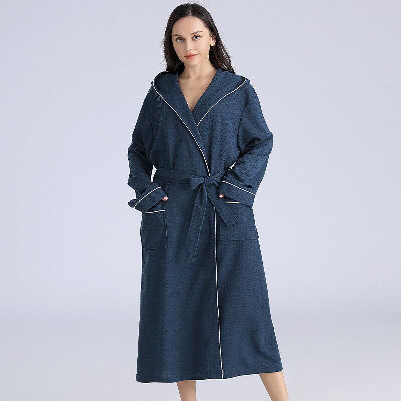 peignoir femme confort long