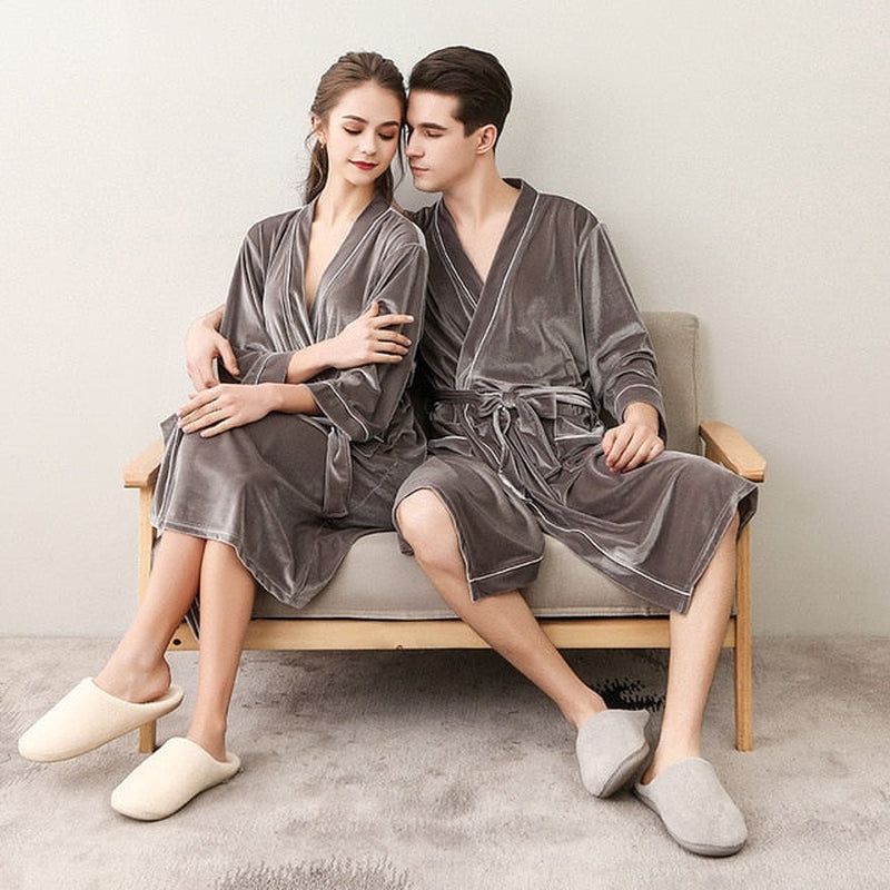 peignoir femme confortable et douillet